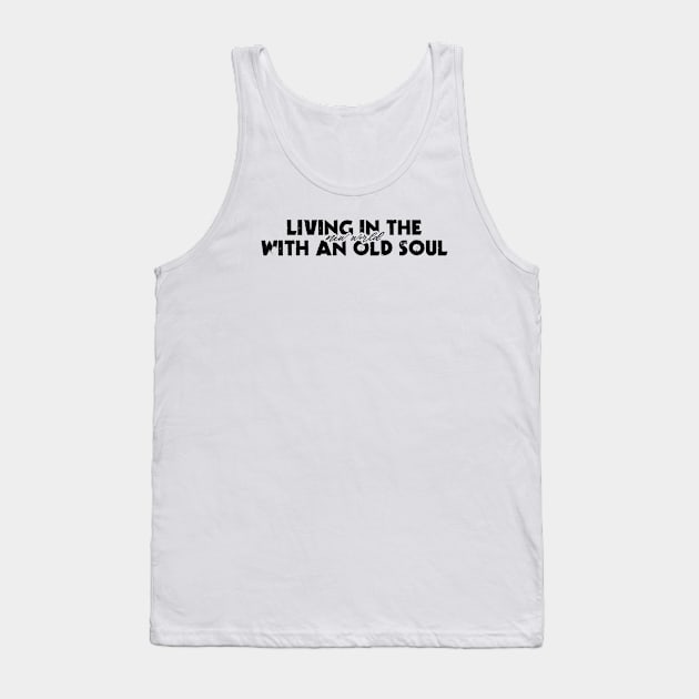 Living In The New World With An Old Soul - Oliver Anthony - Rich Men North Of Richmond Tank Top by EverGreene